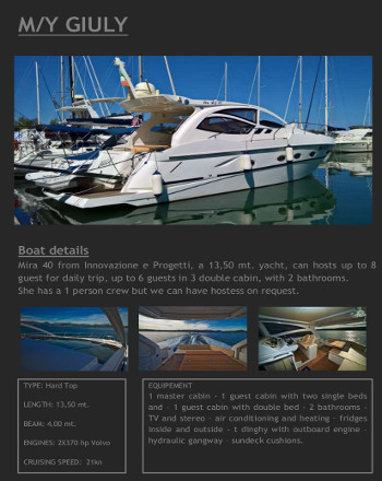 Charter Mira 40 GIULY